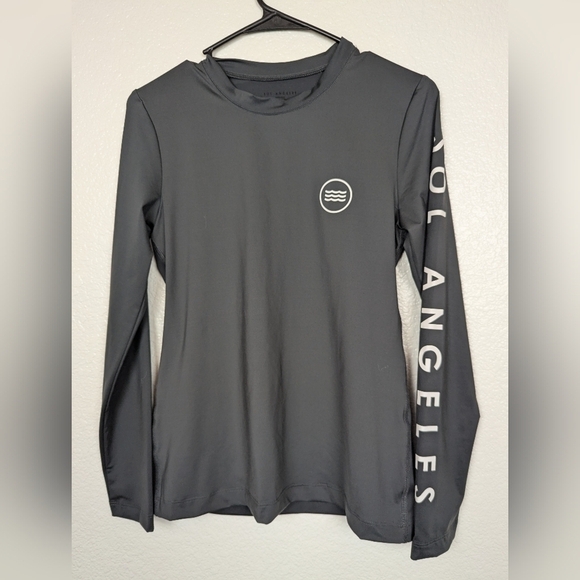 Sol Angeles gray small UPF 50 long sleeve shirt - Picture 1 of 3